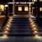 32PCS Solar Deck Lights Outdoor, Solar Step Lights Waterproof Led Solar lights for Outdoor Stairs, Step , Fence, Yard, Patio, and Pathway Family's Gifts (Warm White)